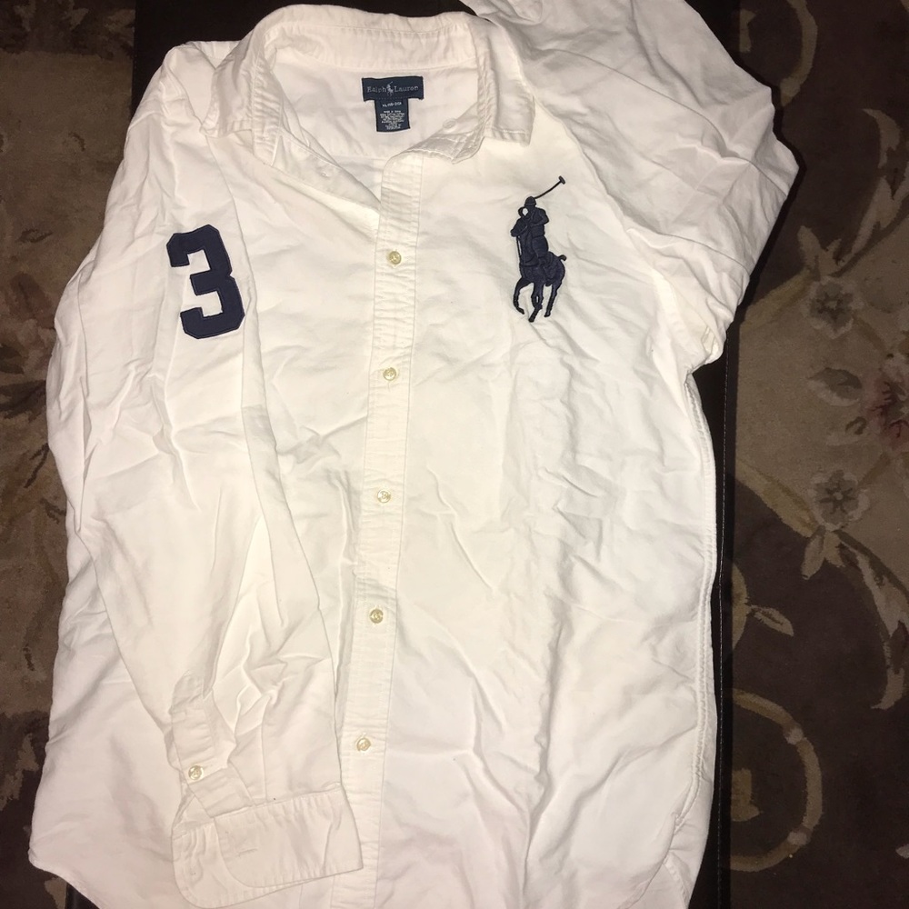 Ralph Lauren polo youth button down shirt